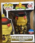 Funko POP! Power Rangers Black & Gold Dragonzord #535 Toy Tokyo EXCLUSIVE 6”