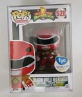 Funko Pop Power Rangers Dragon Shield Red Ranger #528 FYE Exc Figure W/protector