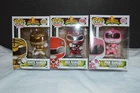 Funko POP! Power Rangers TV White, Red & Pink Ranger Vinyl Figure #405 ,6,7 NIB