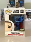 Funko Pop Princess Leia #295 Blue Chrome 2019 Star Wars Celebration Limited 2500