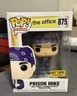 Funko Pop Prison Mike #875 - The Office Television Hot Topic Exclusive NEW