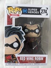 Funko Pop! Red Wing Robin #274 DC Super Heroes + Pop Protector