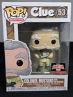 Funko Pop! Retro Toys Clue Colonel Mustard with Revolver 53 Target Con Exclusive