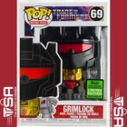 Funko Pop! Retro Toys GRIMLOCK #69 Transformers ECCC 2021 Shared Exclusive