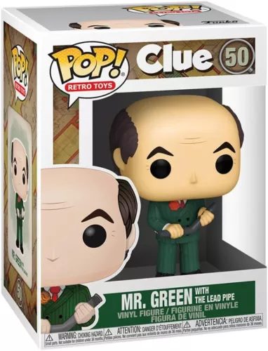 Funko POP! Retro Toys: Mr. Green with the Lead Pipe #50