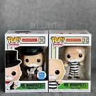 Funko Pop! Retro Toys - MR. MONOPOLY Beauty #31 & MR. MONOPOLY In Jail #32 -READ