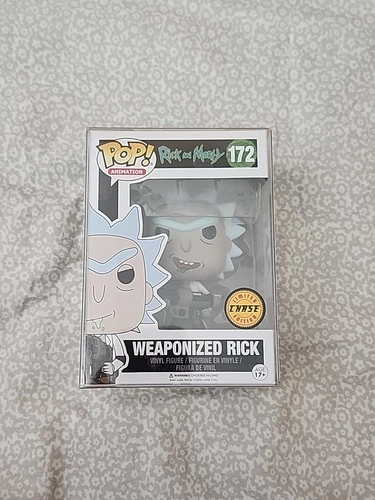 Funko Pop Rick & Morty 172 Weaponized Rick Limited Edition In Hard Plastic L7