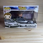 Funko POP Rides 02 Back to the Future Time Machine With MARTY MCFLY VAULTED