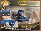 Funko Pop! Rides 1950 Batmobile #277 Vinyl Figure Batman 80th Anniversary
