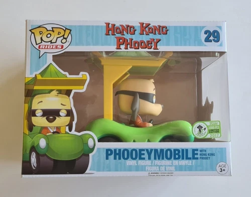 Funko Pop Rides 29 Phooeymobile With Hong Kong Phooey ECCC 2017 3000 PCS Limited