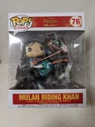 Funko Pop! Rides 6" MULAN Riding KHAN #76 Disney