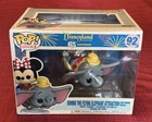 Funko Pop! Rides 92 Disney Dumbo the Flying Elephant Attraction and Minnie Mouse