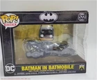 Funko POP! Rides Deluxe: DC Batman in Batmobil Figure.SEE DETAILS.