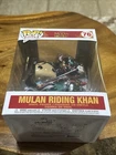 Funko Pop! Rides: Disney - Mulan Riding Khan (6 inch) #76
