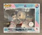 Funko POP Rides - Disneyland 70 - Mickey Mouse & Walt on Fire Engine #312 - New
