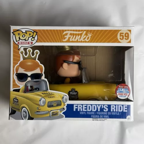 Funko Pop Rides Freddy's Ride #59 New York Comic Con 2016 Exclusive 2000 PCS LE