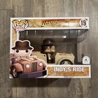 Funko Pop Rides Indiana Jones Indy's Ride #19 Disney Park Exclusive Adventure