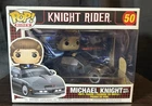 Funko Pop! Rides: Knight Rider - Michael Knight With Kitt Car #50 Vinyl Figure
