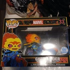Funko Pop! Rides: Marvel Ghost Rider Funko Exclusive #33 Blacklight