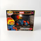 Funko Pop! Rides Marvel  Ghost Rider LE Popcultcha 33 Comics Collectable Figure