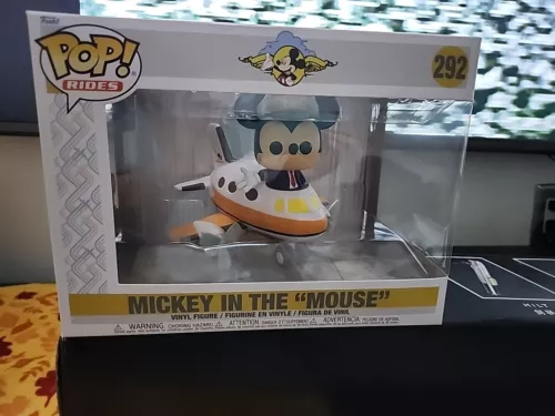 Funko Pop! Rides Mickey In The Mouse #292 Disney Airplane Vinyl Figure