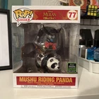 Funko Pop! Rides: Mulan - Mushu Riding Panda (6 inch) Vinyl Figure- Spring Con
