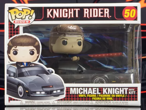Funko Pop! Rides series 50 Knight Rider Michael Knight with KITT