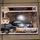 Funko POP Rides Supernatural Baby with Dean 32 2017 SDCC Exclusive Jensen