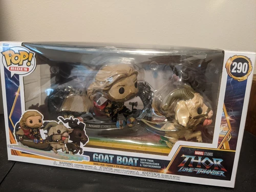 Funko Pop! Rides: Thor Love and Thunder - Goat Boat (#290) - Mint
