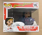 Funko Pop Rides Wonder Woman The Invisible Jet #16 + Free Protector