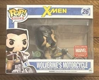 Funko Pop! Rides X-Men Wolverine's Motorcycle #26 Collector Corps Exclusive