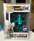 🔥Funko POP Robby The Robot [Turquoise Metallic] Forbidden Planet VAULTED