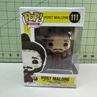 Funko Pop Rocks 111 Post Malone Vinyl Figure NIB Box has Wear
