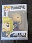 Funko Pop! Rocks 2017 Metallica James Hetfield # 57 Vinyl Figure New w/ case