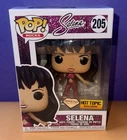 Funko Pop Rocks! #205 Selena Diamond Hot Topic Exclusive + Protector NEW (MINT)