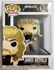 FUNKO POP ROCKS 57 METALLICA JAMES HATFIELD FIGURE with PROTECTOR FAST SHIPPING