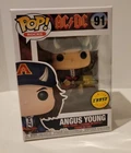 Funko POP! Rocks AC/DC ANGUS YOUNG Chase Edition #91 Blue Suit Angel Horn Hat