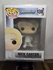 Funko Pop! Rocks Backstreet Boys Nick Carter #138 Vinyl Figure See Photos