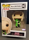 Funko Pop! Rocks - BlackPink Shut Down Rose  #363 Black Pink Rosé Pop 363 Blonde