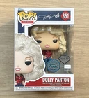 Funko Pop Rocks Dolly Parton Diamond Glitter #351 + Free Protector