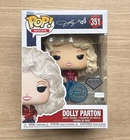 Funko Pop Rocks Dolly Parton Diamond Glitter #351 + Free Protector