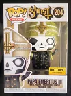 Funko Pop! Rocks Ghost Papa Emeritus III 204 Hot Topic Exclusive With Protector