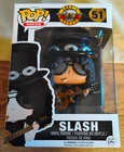 FUNKO POP! ROCKS  GUNS N' ROSES SLASH #51 WITH PROTECTOR - VAULTED - RARE