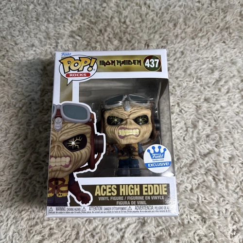Funko POP! Rocks - Iron Maiden Aces High Eddie Exclusive Figure #437