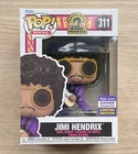 Funko Pop Rocks Jimi Hendrix Purple Suit SDCC #311 + Free Protector