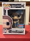 Funko POP! Rocks JOHN LENNON #240 2021 Fall Convention Limited Edition Beatles
