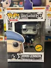 Funko Pop! Rocks John Lennon Chase #247 Funko Shop Exclusive VAULTED w/Protector