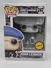 Funko Pop! Rocks John Lennon Vinyl Figure 247 CHASE Edition Black And White