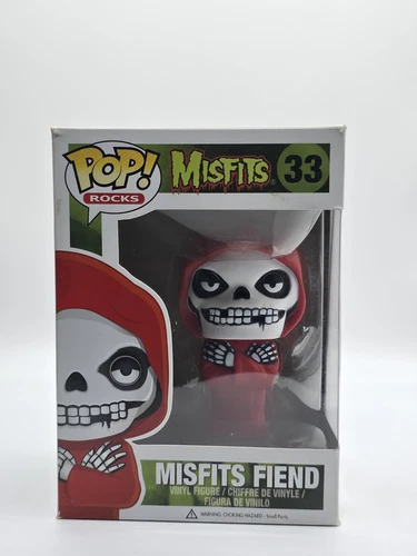 Funko POP! Rocks (Misfits)  Misfits Fiend #33 VAULTED Pop Vinyl FIGURE 2013