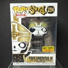Funko Pop! Rocks Papa Emeritus III (Metallic) Hot Topic Exclusive #204 Vaulted